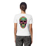 Psychedelic Skull - Fitted Ladies Organic Shirt