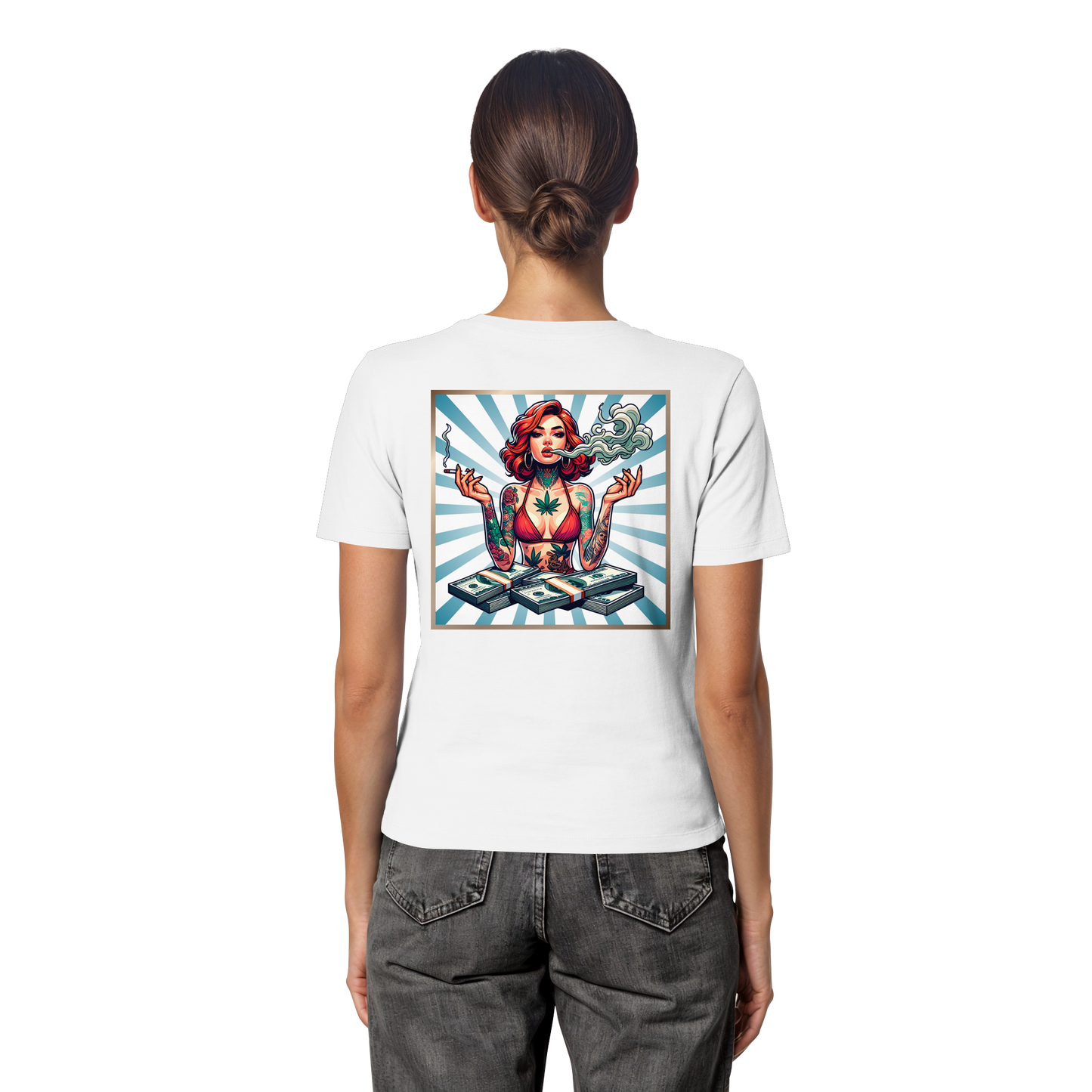 Rebel Rich - Fitted Ladies Organic Shirt