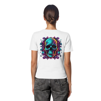 Galactic Skull - Fitted Ladies Organic Shirt