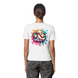 Sunset Vibes Dice - Fitted Ladies Organic Shirt