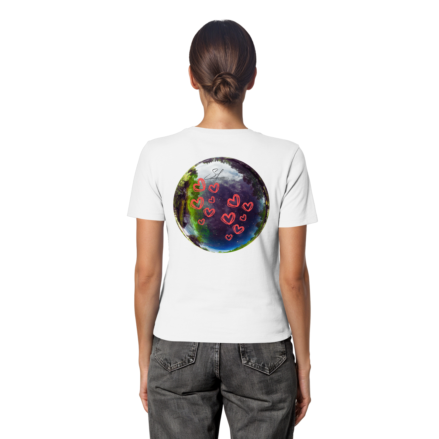 Love our World - Fitted Ladies Organic Shirt