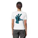 Statement Hand - Fitted Ladies Organic Shirt