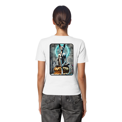 Mystic Cat - Fitted Ladies Organic Shirt