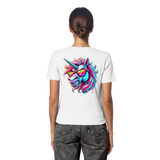 Funky Unicorn - Chemise bio ajustée pour femme