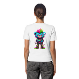 Punk Neon Teddy - Chemise bio ajustée pour femme