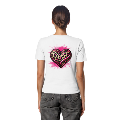 Wild Heart - Fitted Ladies Organic Shirt