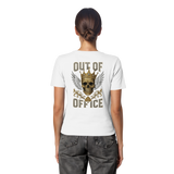 King out of Office - Fitted Ladies Organic Shirt