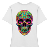 Psychedelic Skull - Fitted Ladies Organic Shirt