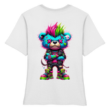 Punk Neon Teddy - Chemise bio ajustée pour femme