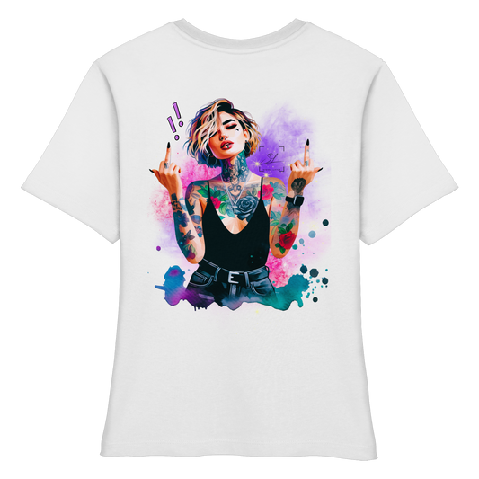 Rebel Rose - Fitted Ladies Organic Shirt