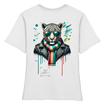 Urban Leopard - Fitted Ladies Organic Shirt