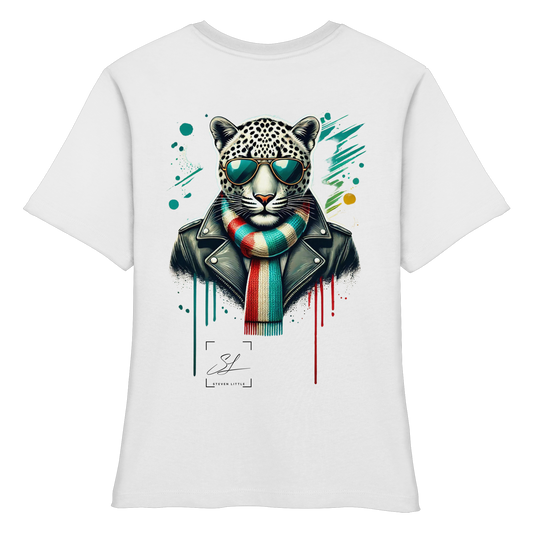 Urban Leopard - Fitted Ladies Organic Shirt