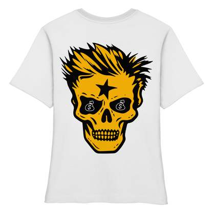 Golden Skull - Fitted Ladies Organic Shirt