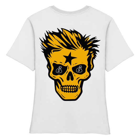 Golden Skull - Fitted Ladies Organic Shirt