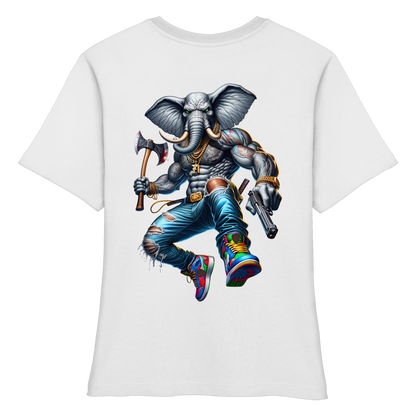 Elephant Warrior - Fitted Ladies Organic Shirt