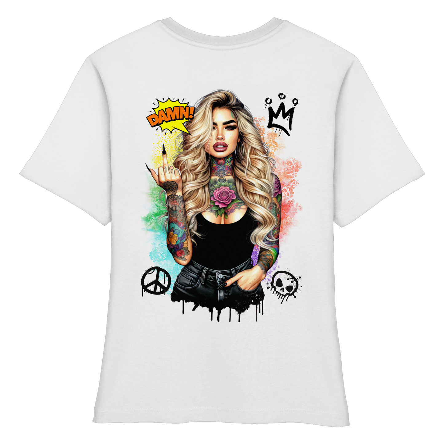 Ink Queen - Fitted Ladies Organic Shirt