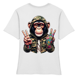 Jungle Ink Monkey - Fitted Ladies Organic Shirt