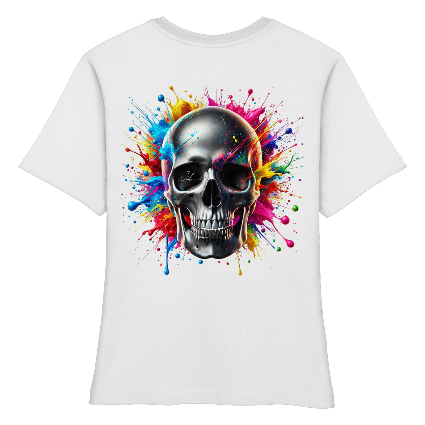 Explosion of Life - Fitted Ladies Organic Shirt