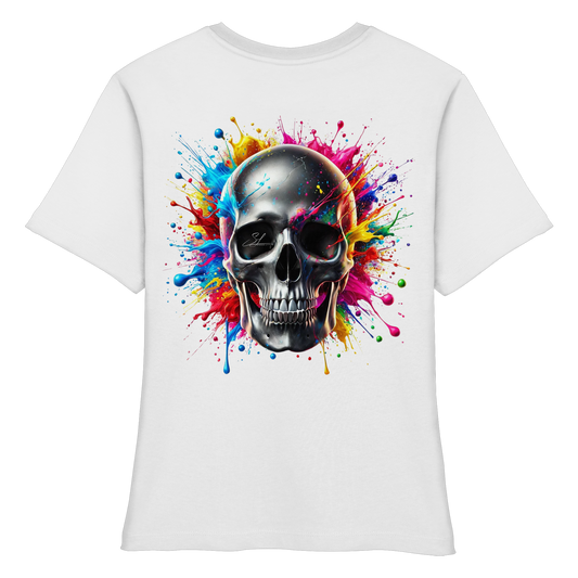 Explosion of Life - Fitted Ladies Organic Shirt