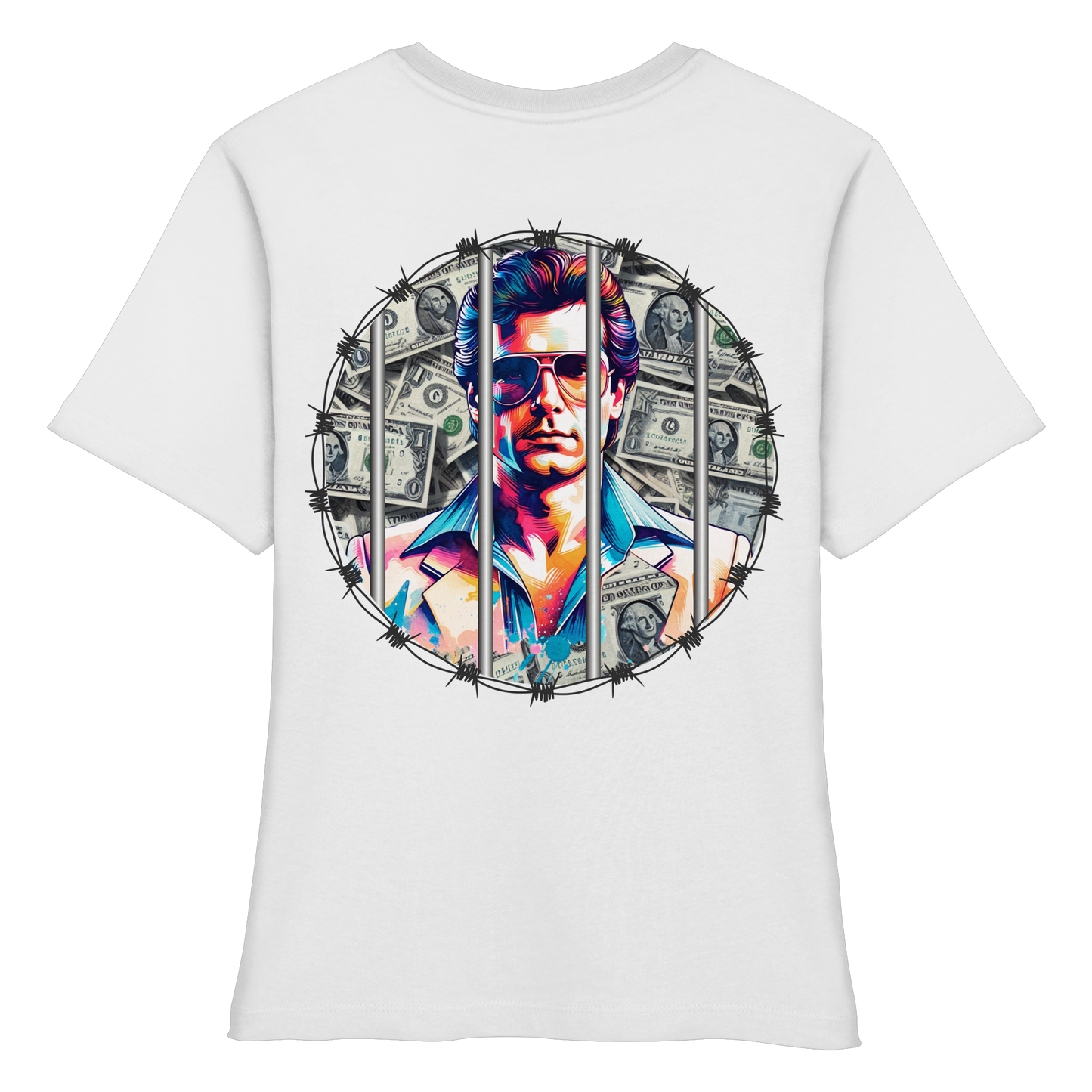 Money Maker - Fitted Ladies Organic Shirt