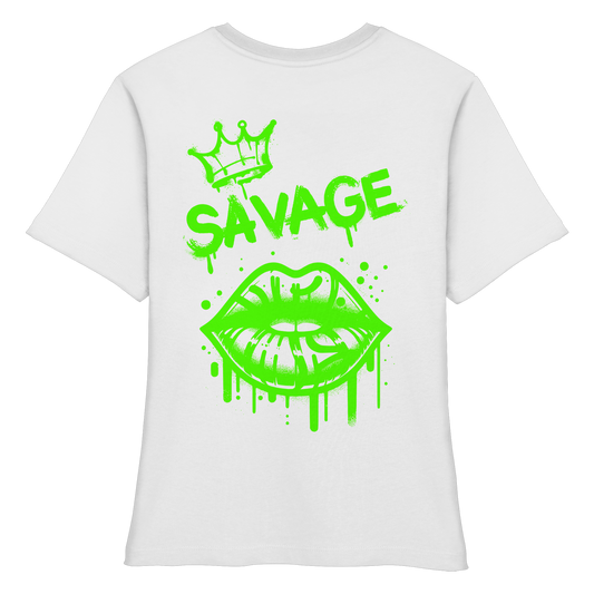 Kiss of Attitude - Fitted Ladies Organic Shirt