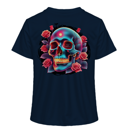 Glow Skull Design - Ladies Organic Shirt