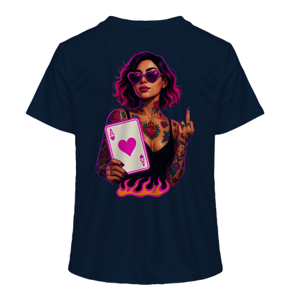 Queen of Hearts - Ladies Organic Shirt
