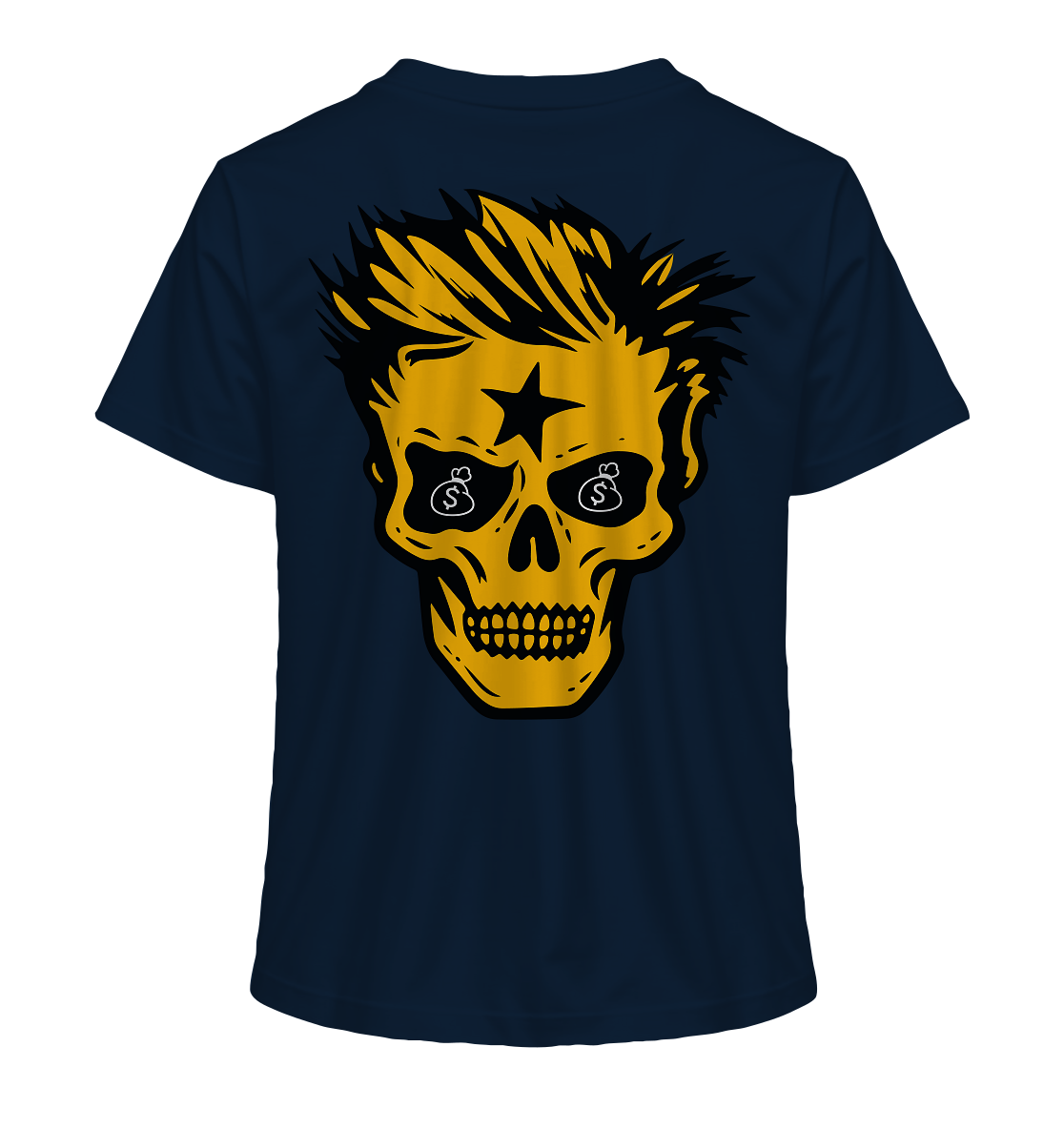 Golden Skull Dreams - T-shirt bio pour femme