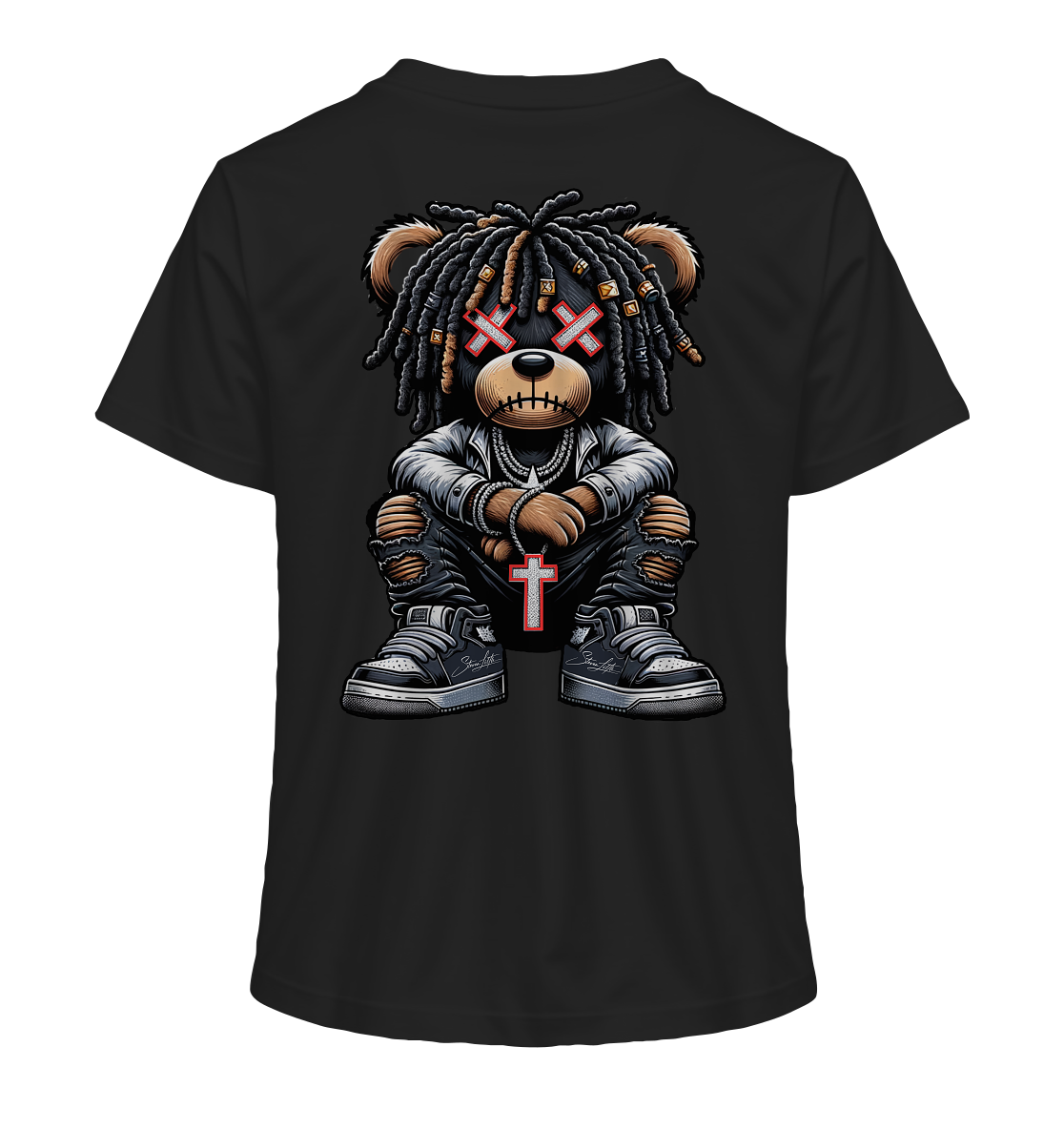 Badass Teddy - Organic Shirt Short