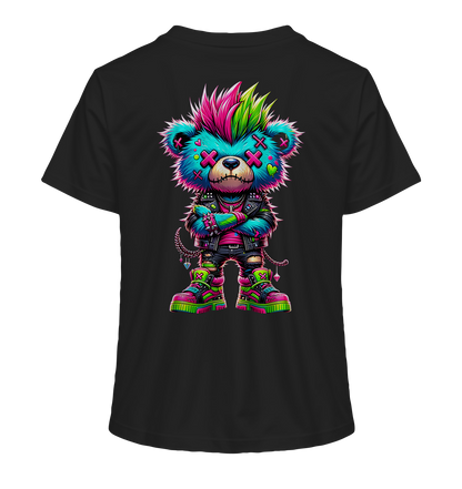 Punk Neon Teddy - Ladies Organic Shirt