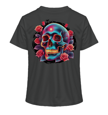 Glow Skull Design - Ladies Organic Shirt