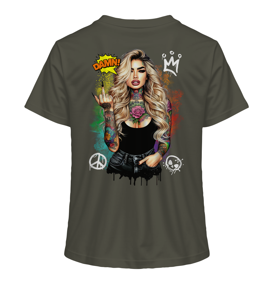 Ink Queen - Ladies Organic Shirt