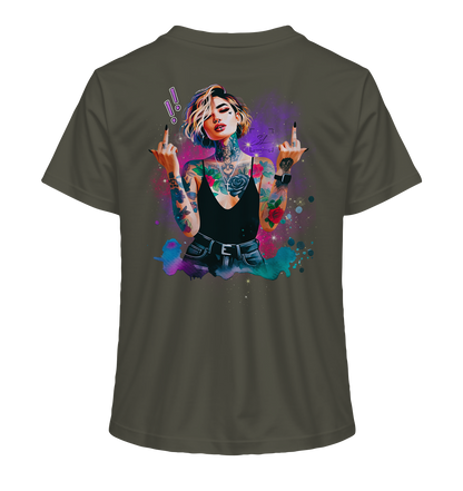 Rebel Rose - Ladies Organic Shirt