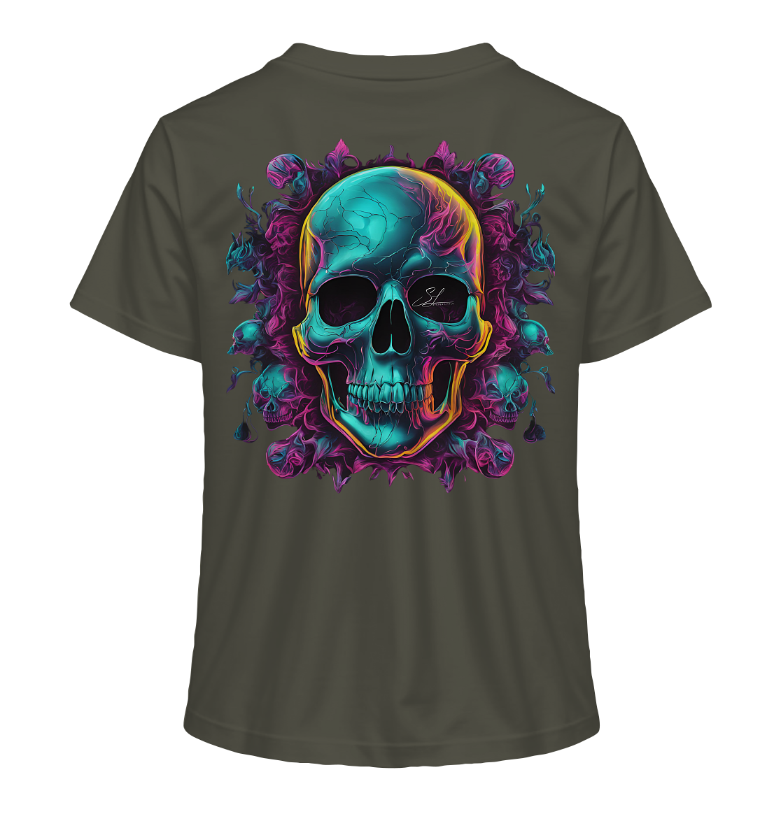 Galactic Skull - Ladies Organic Shirt