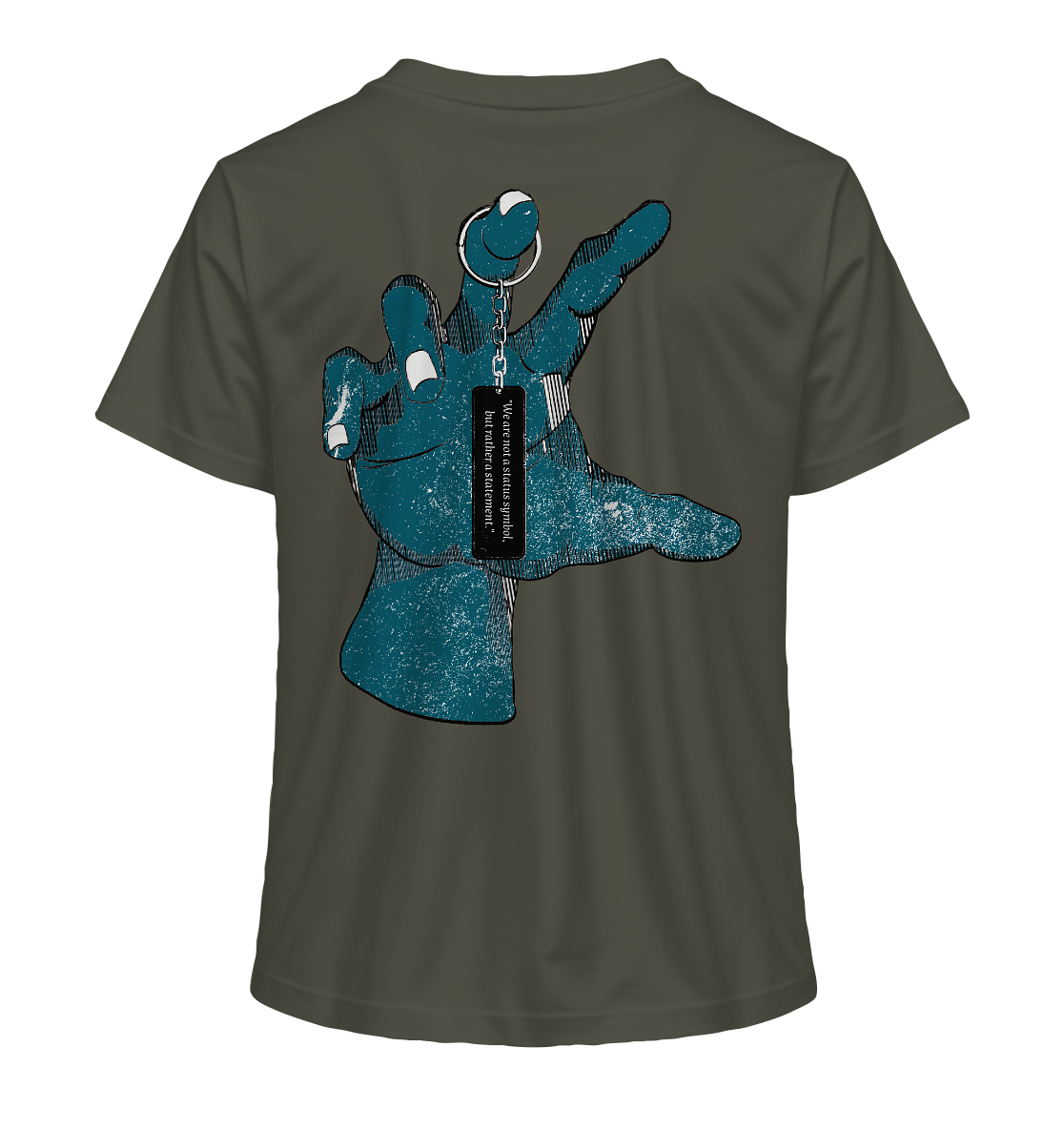 Statement Hand - Ladies Organic Shirt