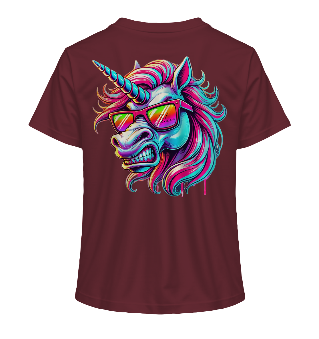 Funky Unicorn - Ladies Organic Shirt