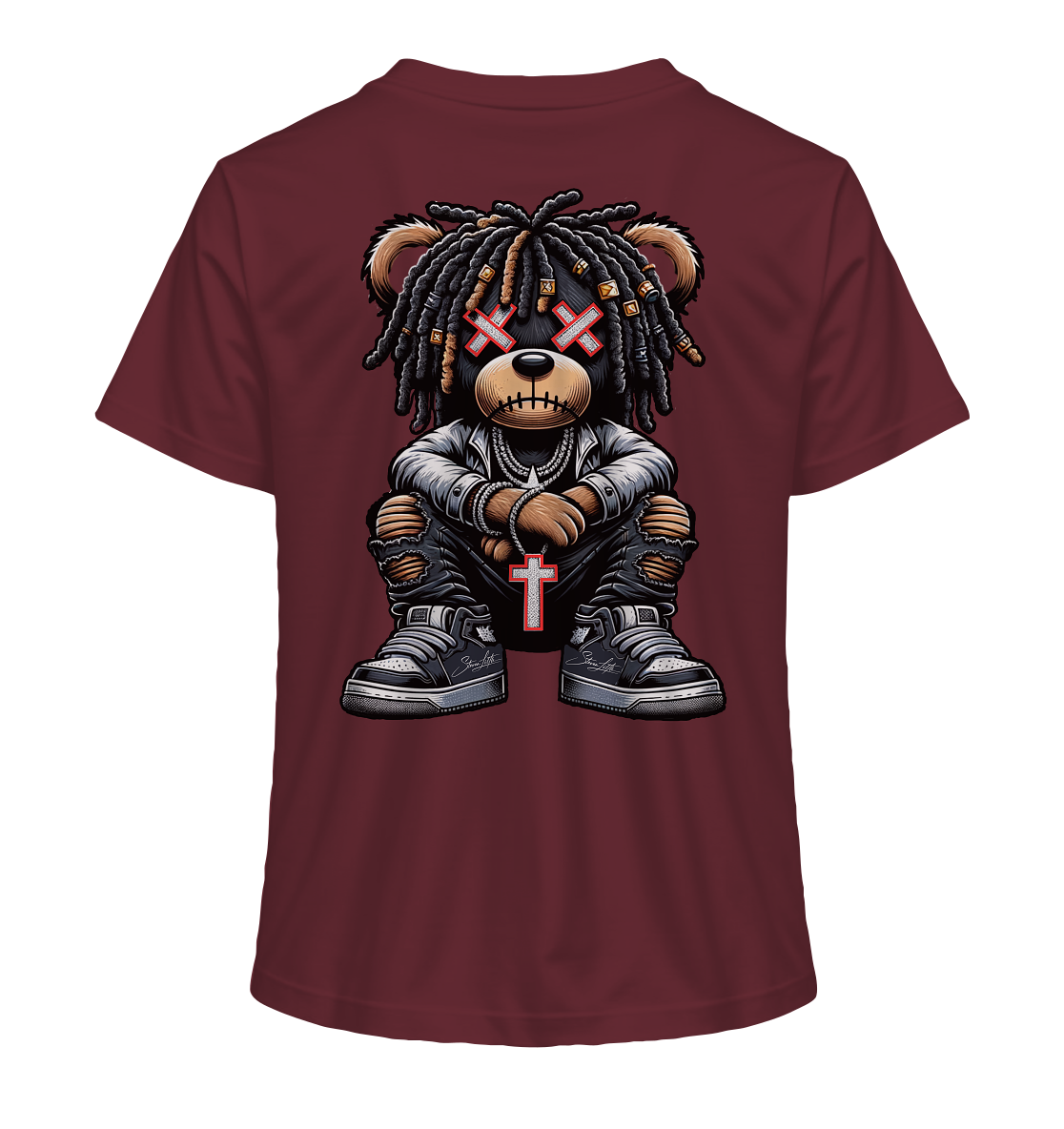 Badass Teddy - Organic Shirt Short