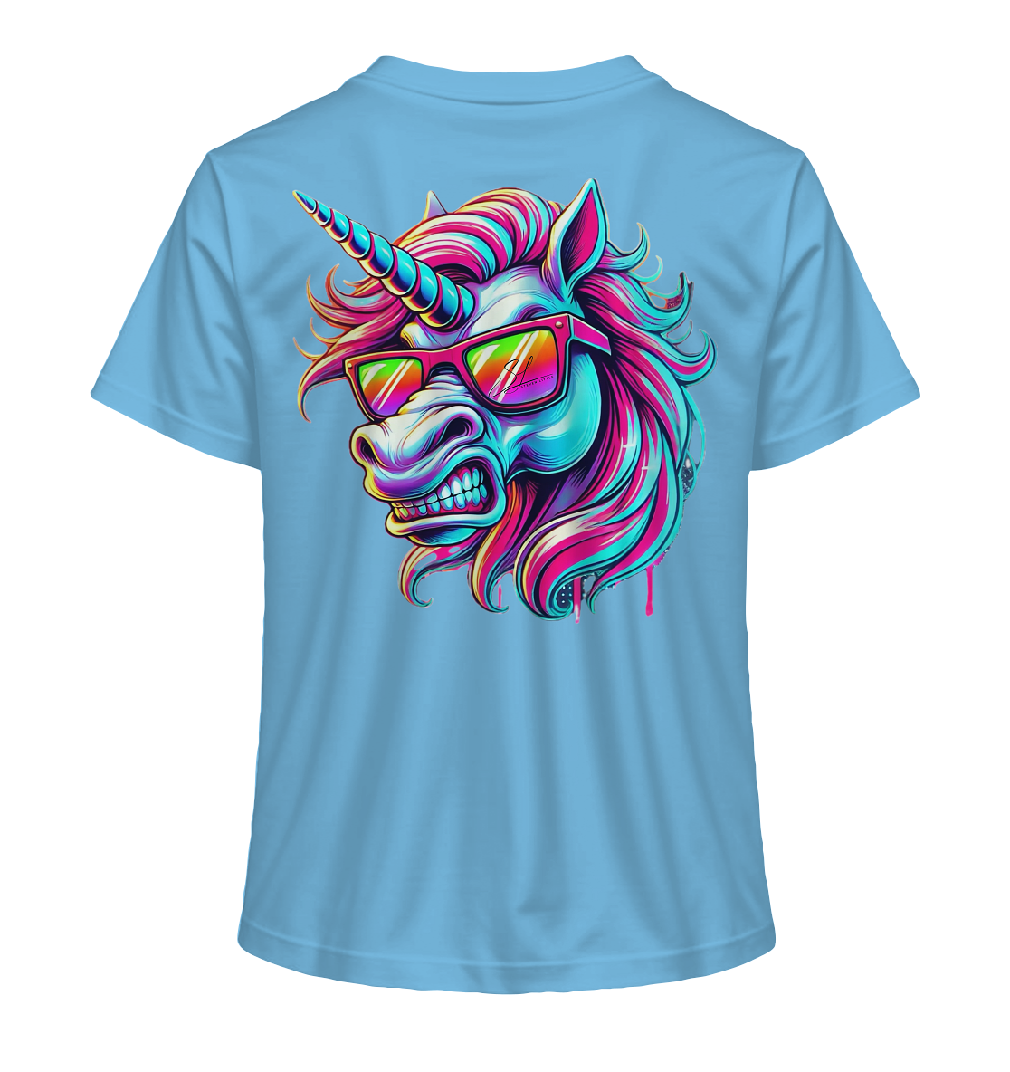 Funky Unicorn - Ladies Organic Shirt