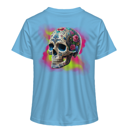 Floral Skull - Ladies Organic Shirt