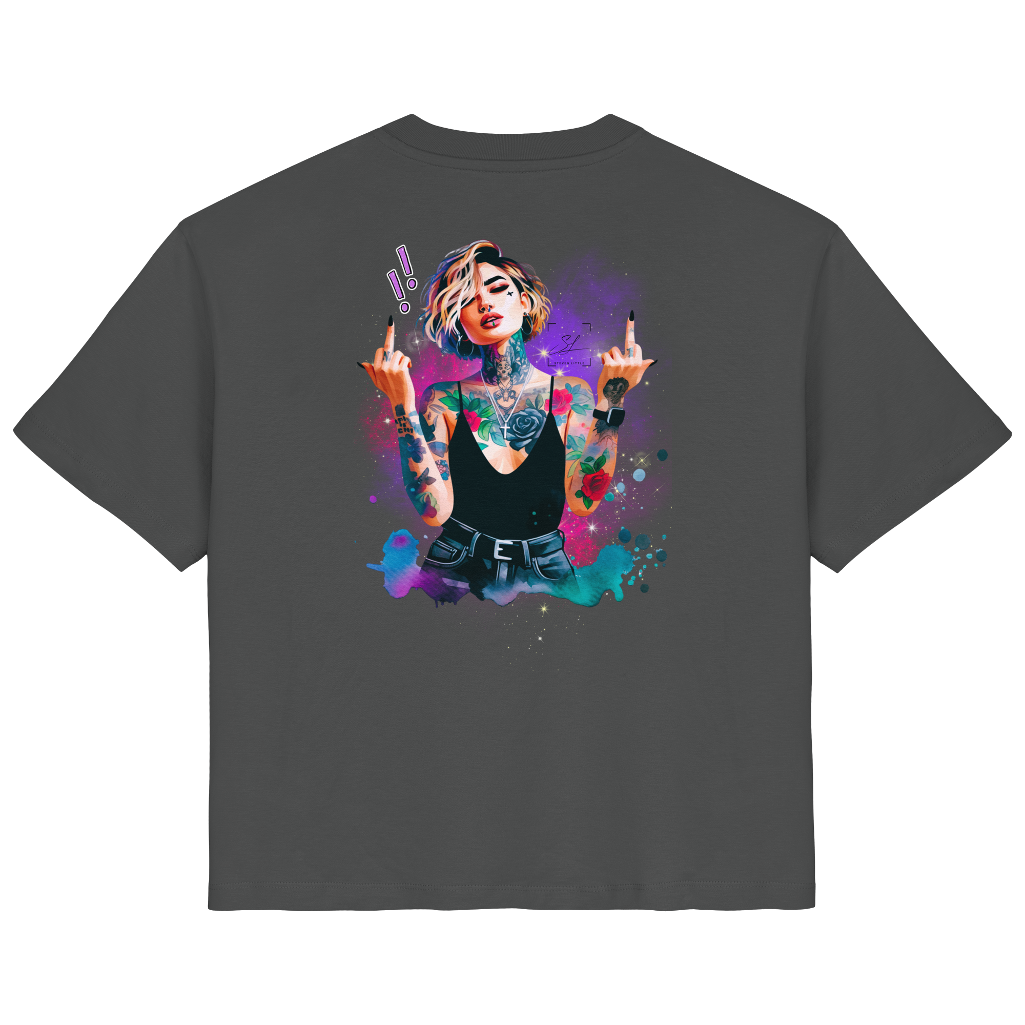 Rebel Rose - Chemise bio pour femme