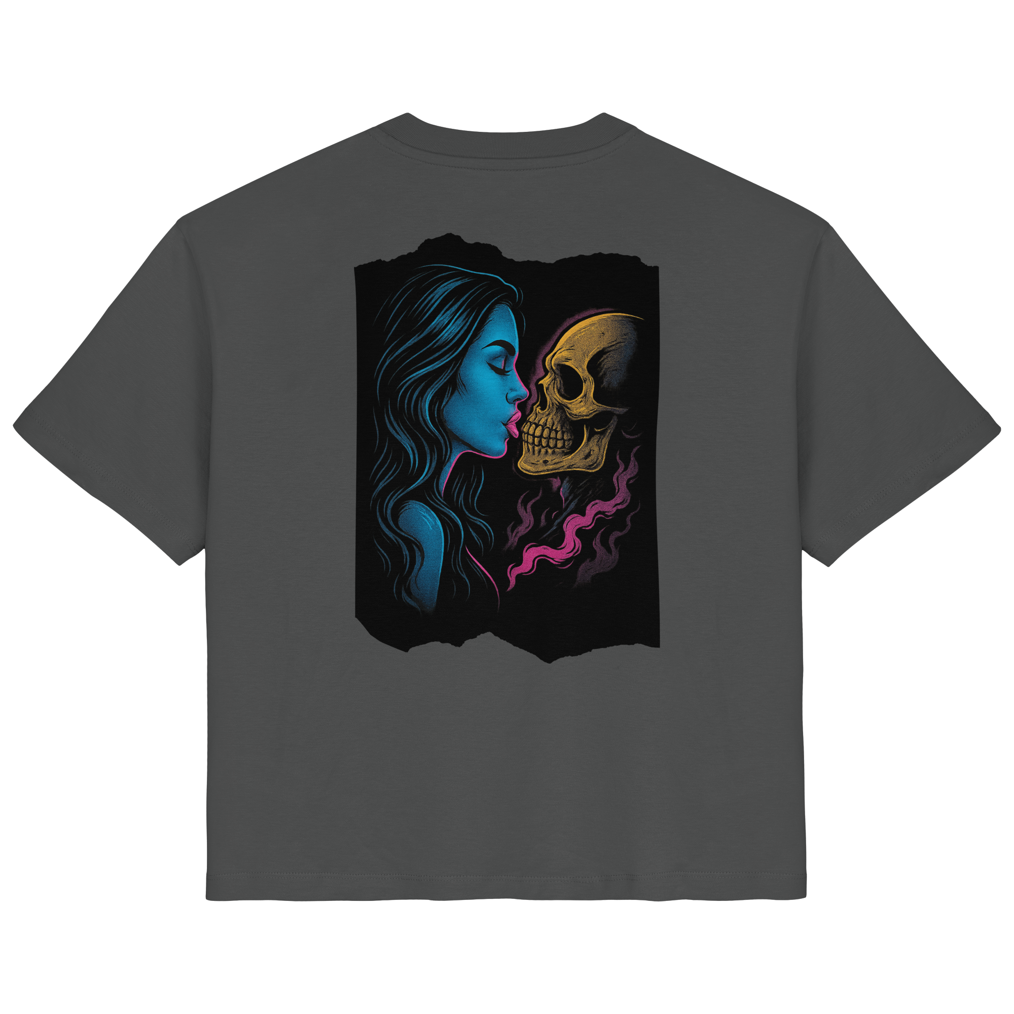 Kissing Skull - Ladies Organic Shirt