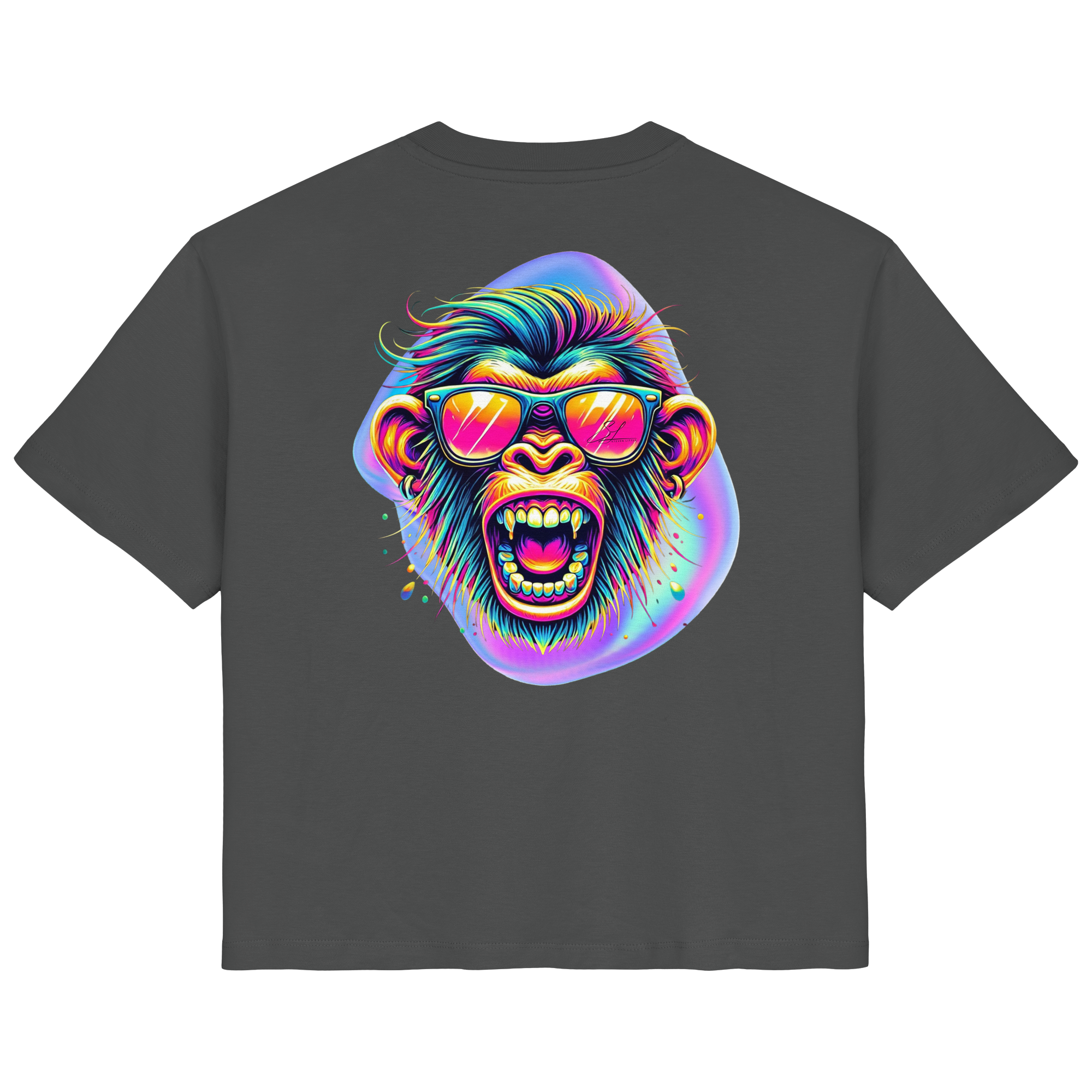 Crazy Chimp - T-shirt bio pour femme