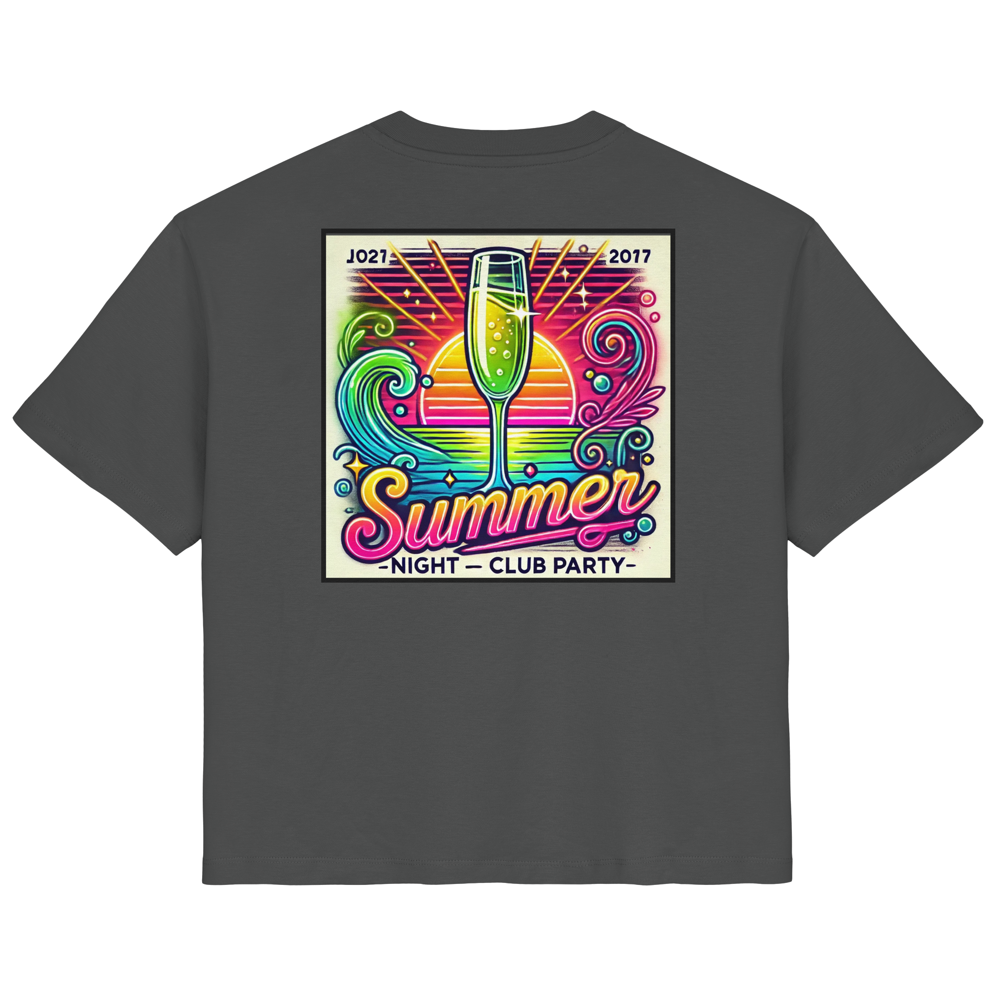 Summer Party Vibes - Ladies Organic Shirt