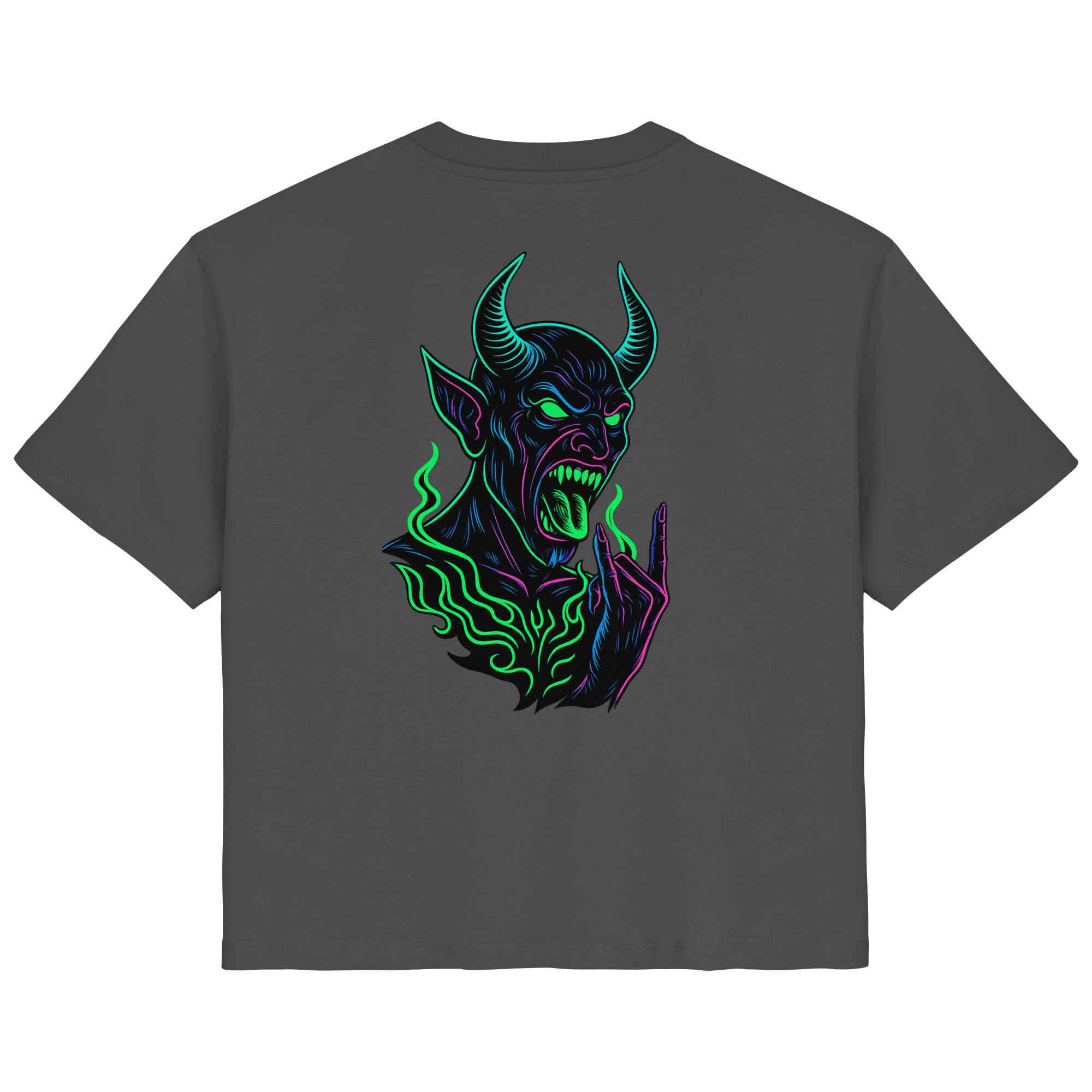 Neon Hellfire - Ladies Organic Shirt
