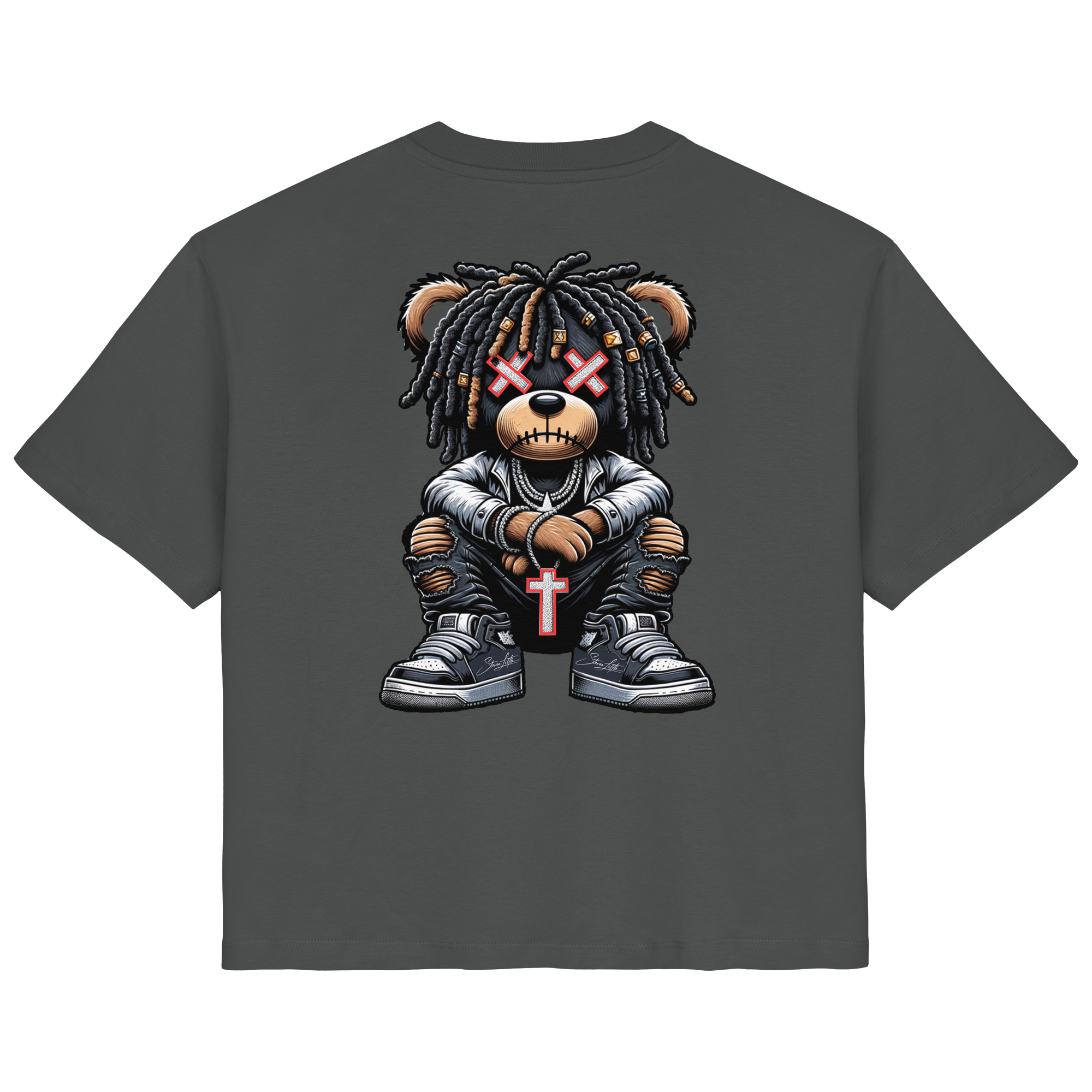 Bad Ass Teddy - Ladies Organic Shirt