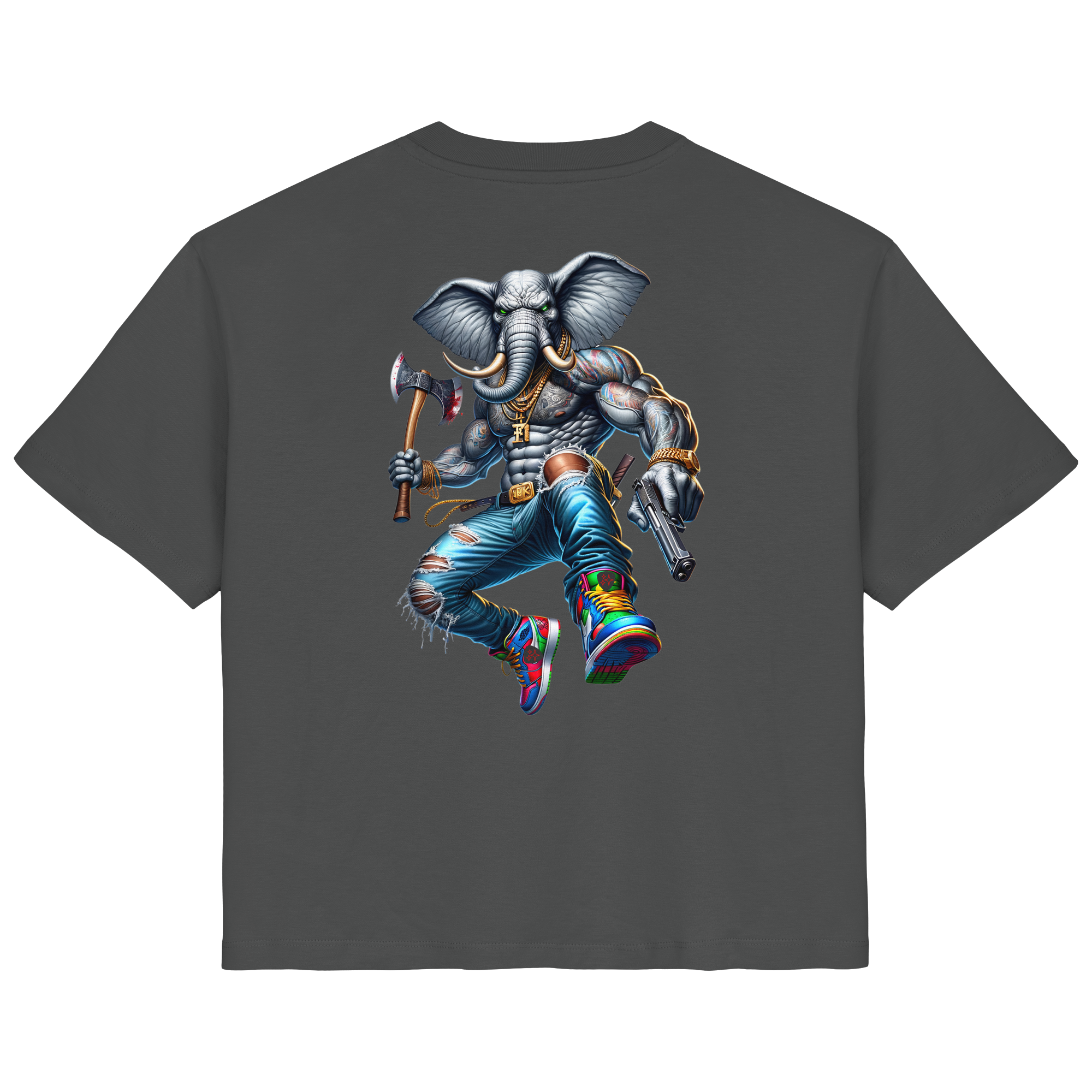 Elephant Warrior - Ladies Organic Shirt