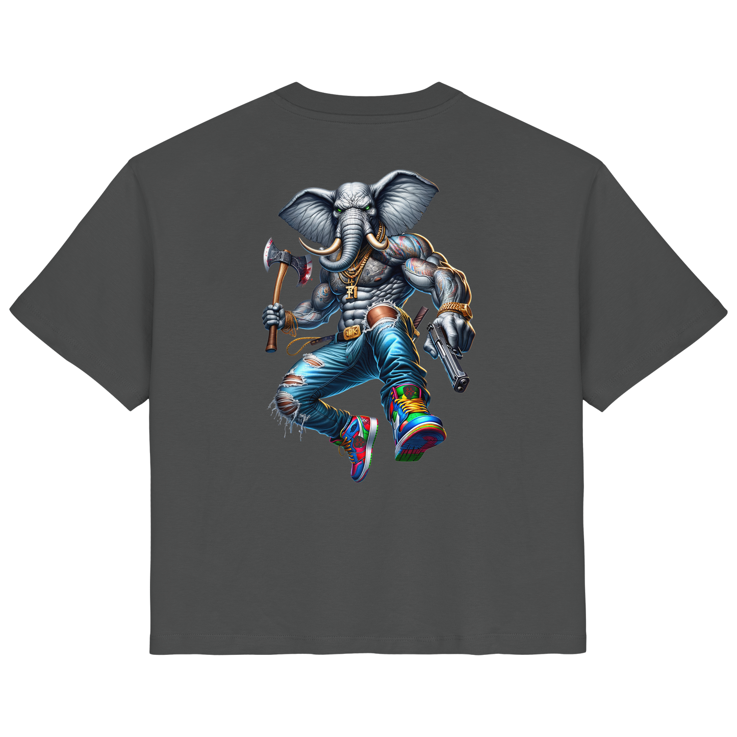 Elephant Warrior - Ladies Organic Shirt