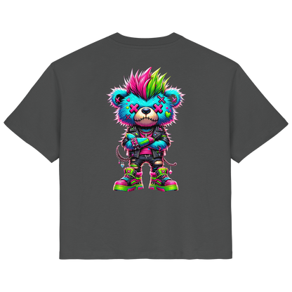 Punk Neon Teddy - Ladies Organic Shirt