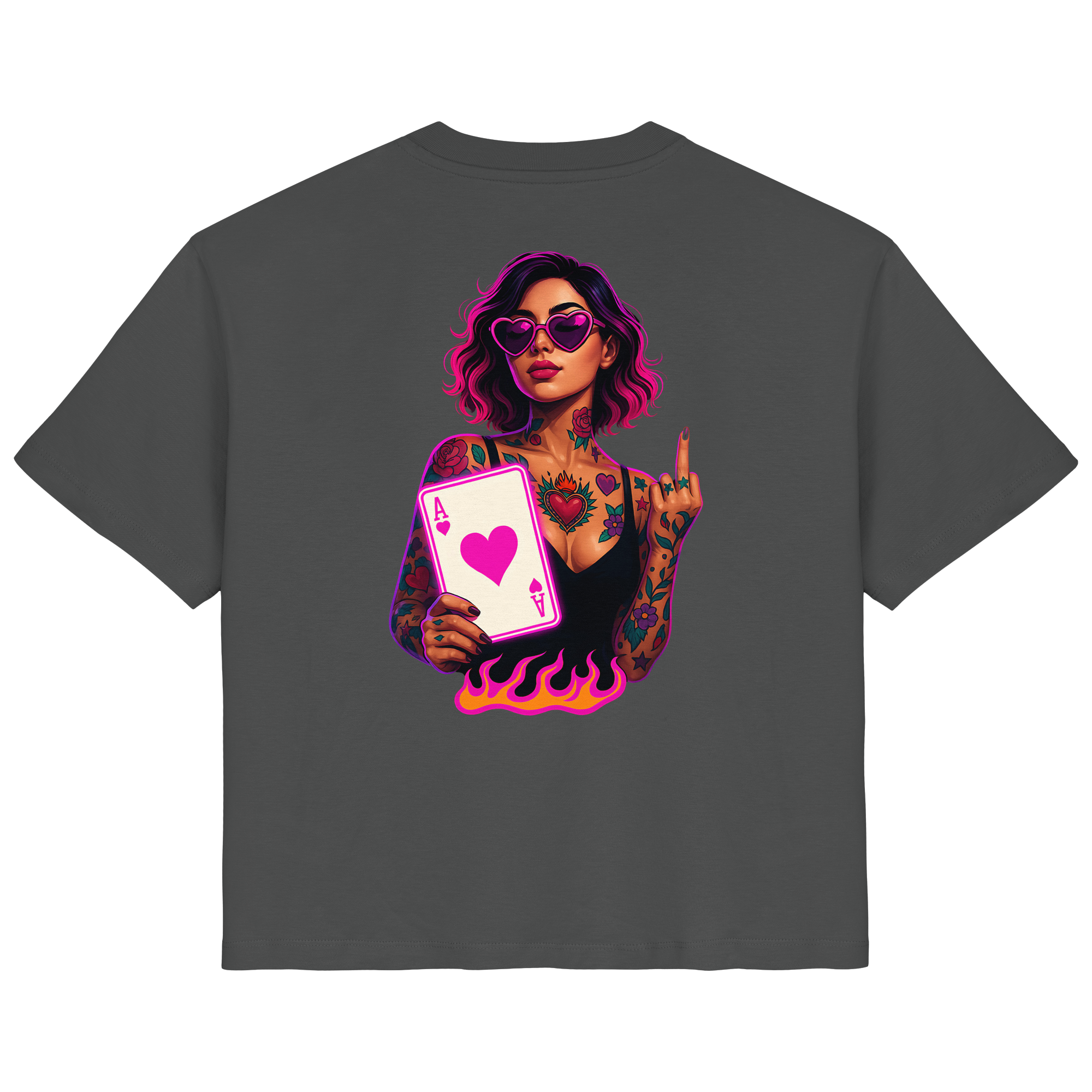 Queen of Hearts - Ladies Organic Shirt