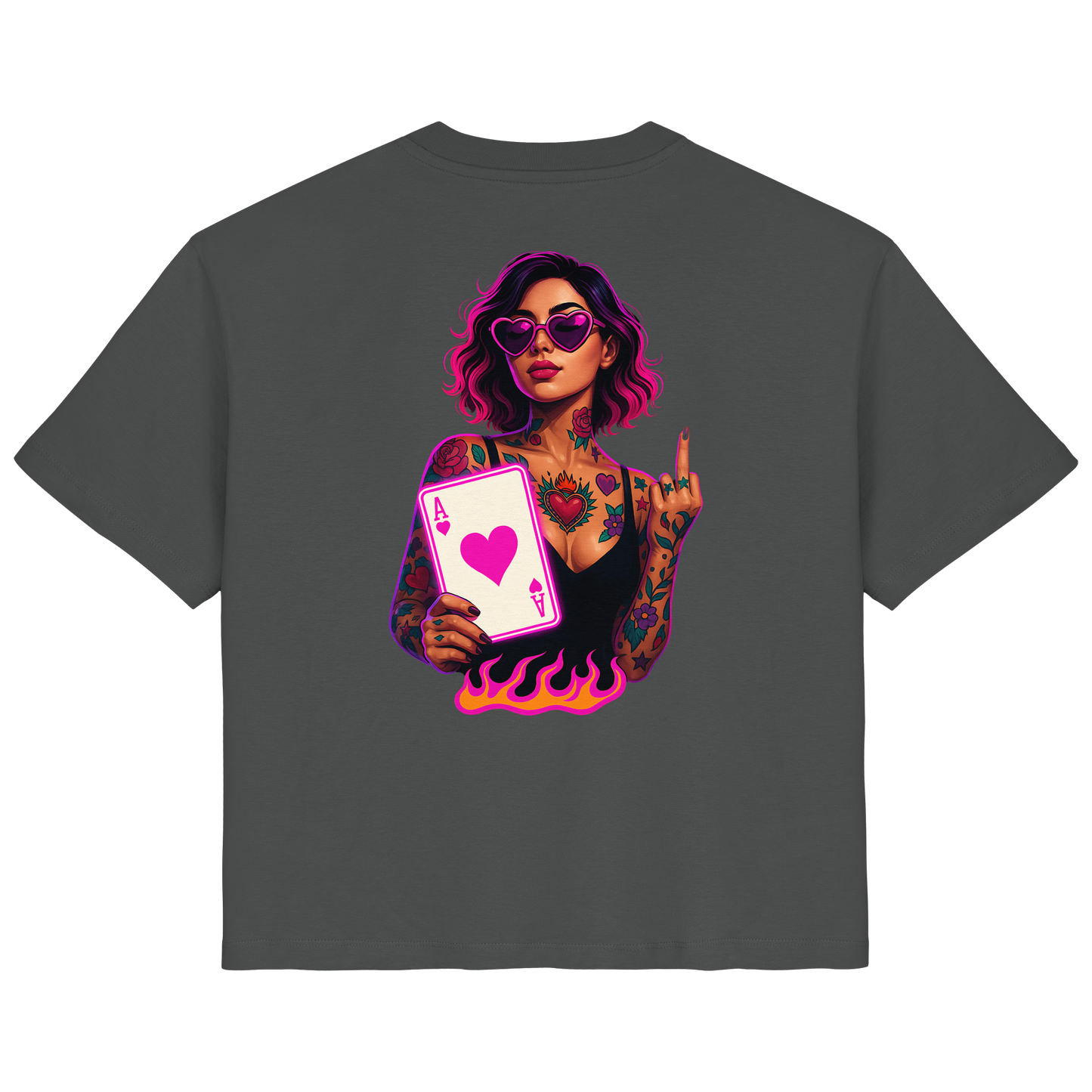 Queen of Hearts - Ladies Organic Shirt